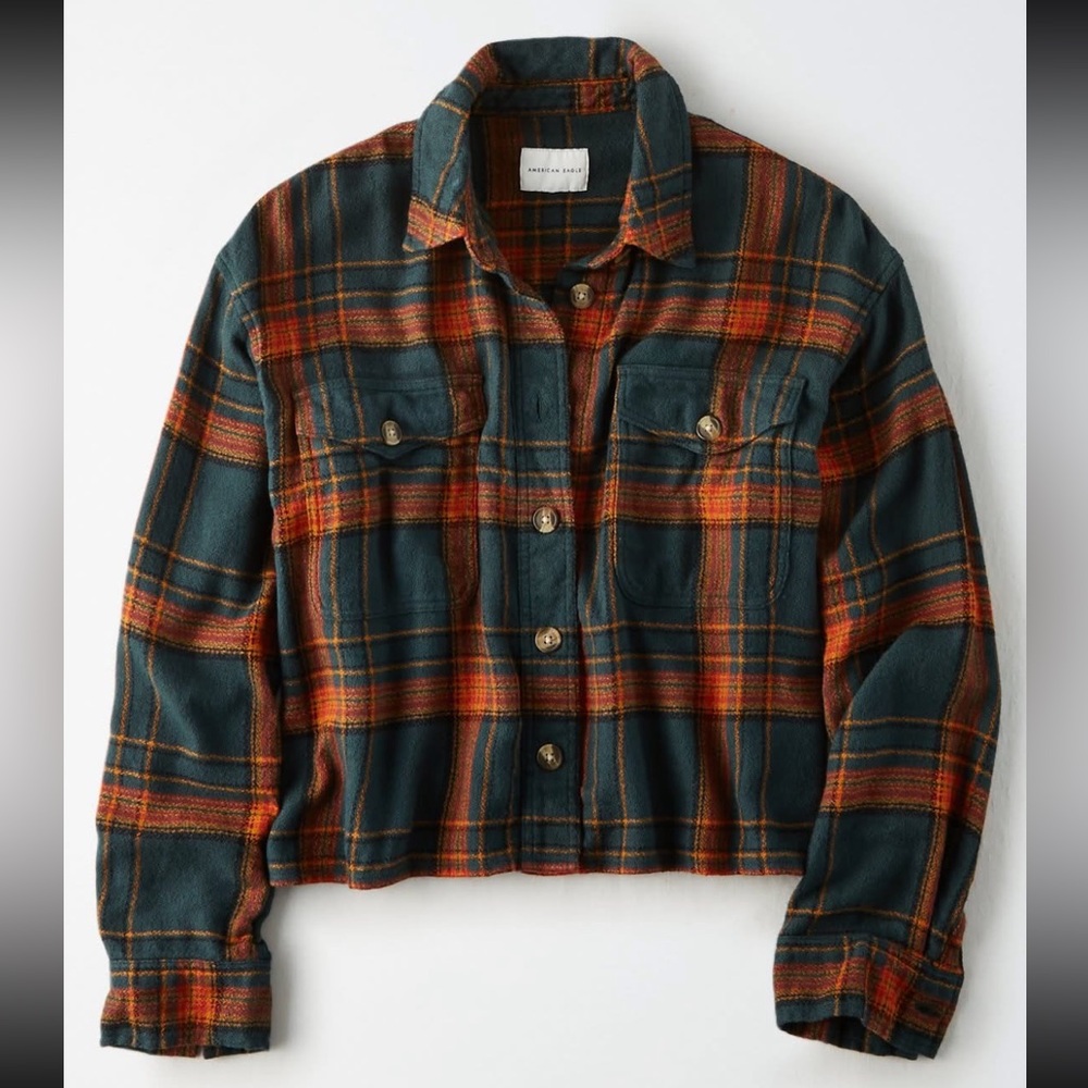 American Eagle Outfitters Plaid button down - Picture 2 of 7